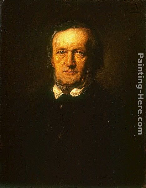 Franz von Lenbach Bildnis Richard Wagner